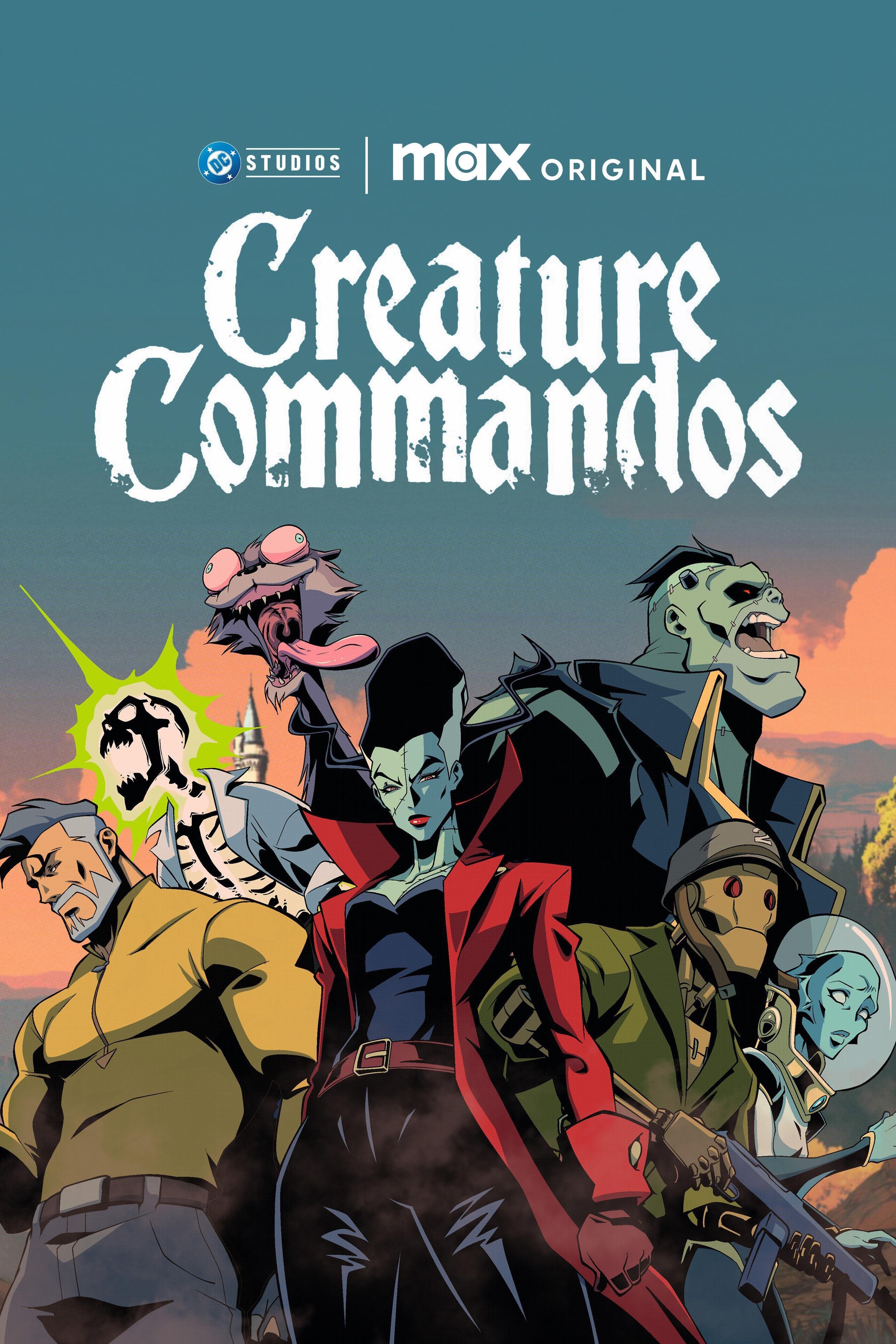 Imagen de presentacion de la serie Creature Commandos